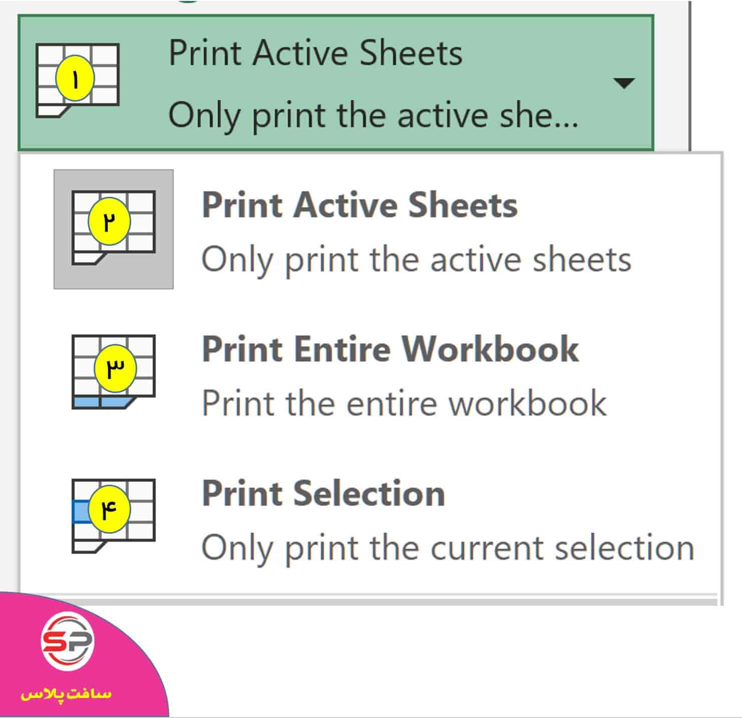پرینت کردن در اکسل نکته هایی که قرار است به کارتان بیایند . آموزش اکسل
